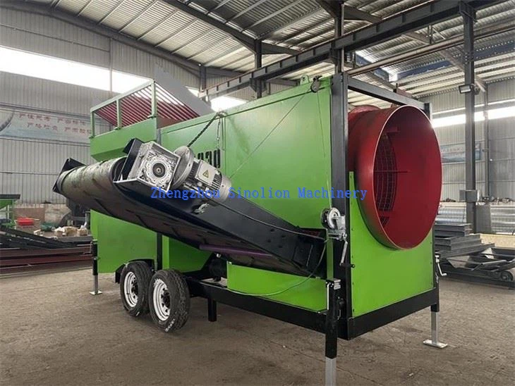 High Efficiency Mobile Trommel Screen Best Price Hot Sale