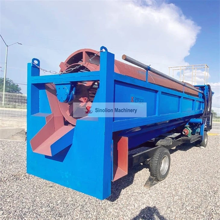 MTS1848 Mobile Alluvial Gold Washing Plant